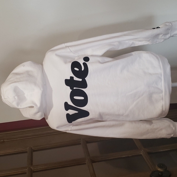 talentless Vote White Hoodie NWOT - Picture 5 of 10